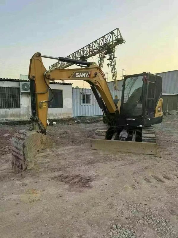 Usado 2023 SANY SY60 mini excavadora 500 horas de trabajo mantenimiento completo para el paisajismo