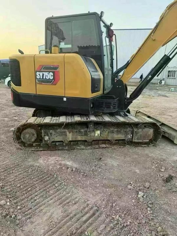 Usado 2023 SANY SY60 mini excavadora 500 horas de trabajo mantenimiento completo para el paisajismo