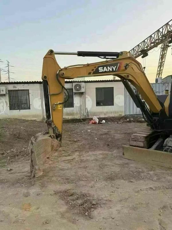 Usado 2023 SANY SY60 mini excavadora 500 horas de trabajo mantenimiento completo para el paisajismo