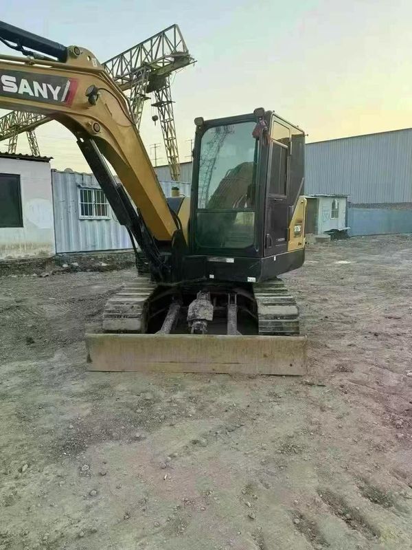 Usado 2023 SANY SY60 mini excavadora 500 horas de trabajo mantenimiento completo para el paisajismo