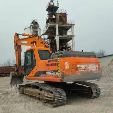 Calidad Usada Doosan DH220-9E Excavadora de 22 toneladas Servicio completo Historia Minería Construcción Movimiento de tierras