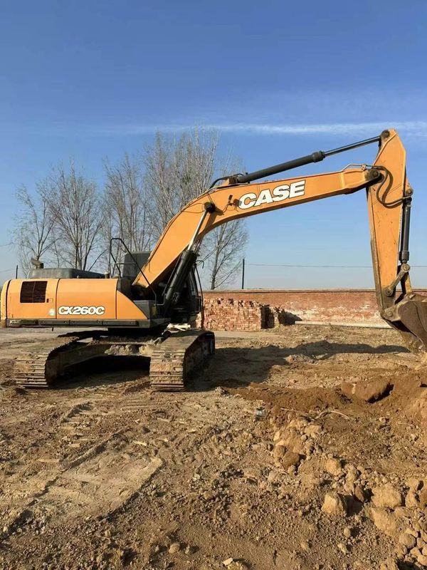 Excavadora CX260C de 2019 de segunda mano Capacidad de 26 toneladas Servicio completo Minería Construcción Movimiento de tierras
