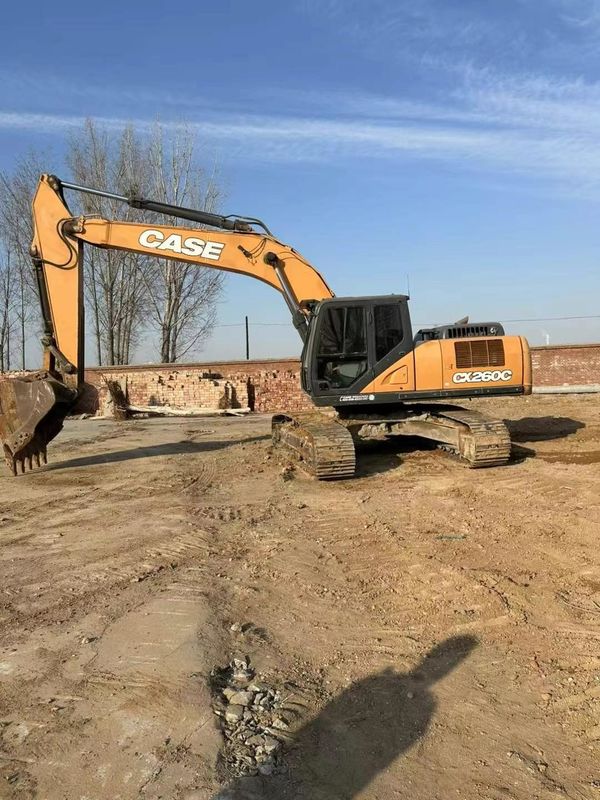 Excavadora CX260C de 2019 de segunda mano Capacidad de 26 toneladas Servicio completo Minería Construcción Movimiento de tierras