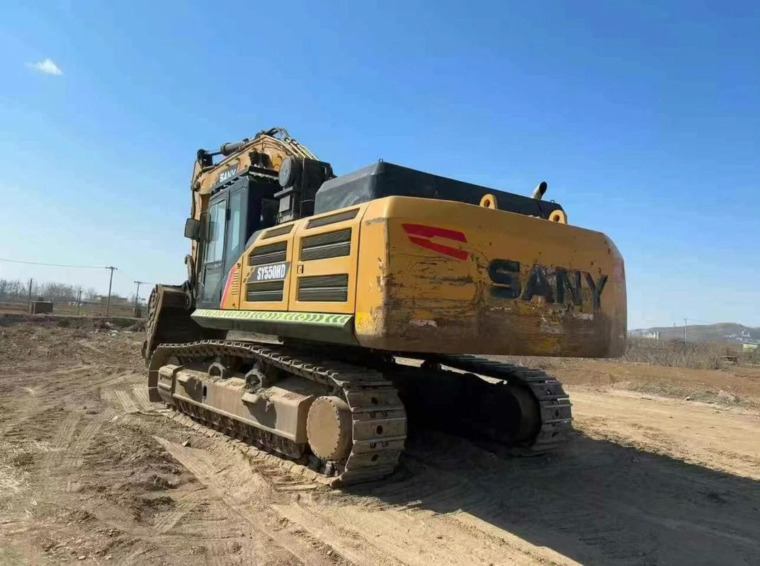 Excavadora de 55 toneladas SANY SY550HD 2020 usada con rendimiento certificado CE ISO de servicio completo