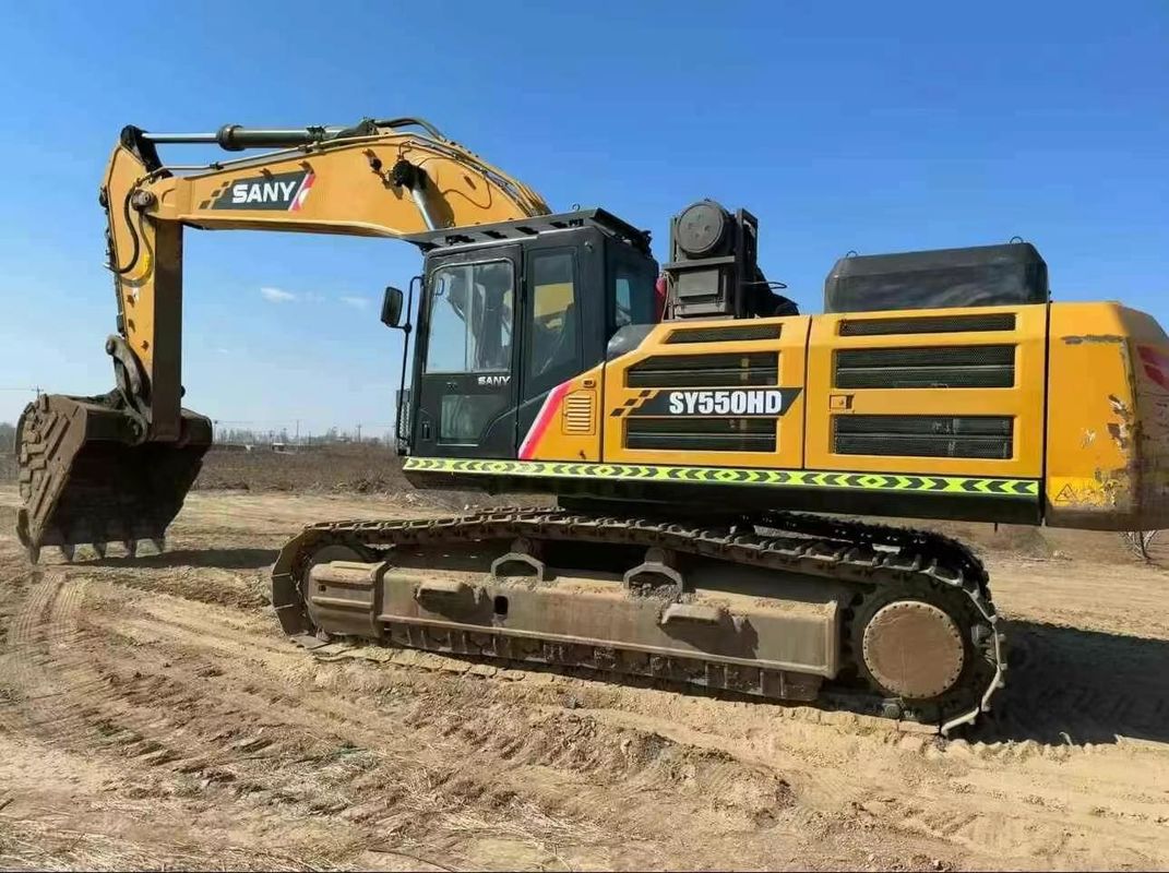 Excavadora de 55 toneladas SANY SY550HD 2020 usada con rendimiento certificado CE ISO de servicio completo