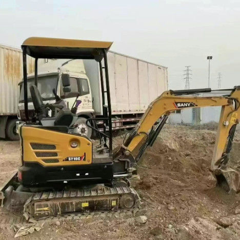 2021 SANY SY16C mini excavadora compacta 1.6 toneladas 3000 horas CE ISO Utilidad de paisajismo