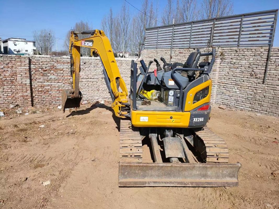 Usado 2022 XCMG XE26U Mini Excavadora 2.6T Bien mantenido CE ISO Utilidad de paisajismo