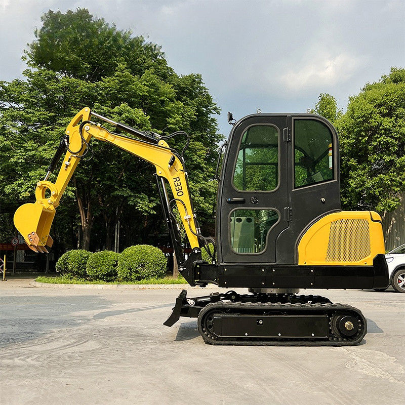 Nueva excavadora R330 de 33 toneladas con certificación CE ISO para minería, construcción y movimiento de tierras