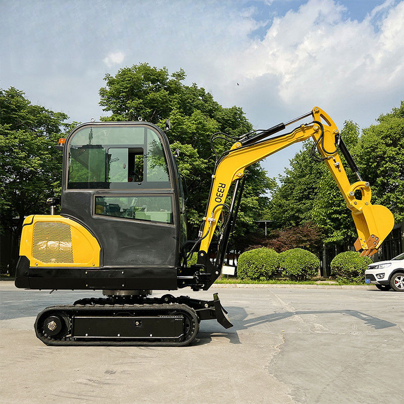 Nueva excavadora R330 de 33 toneladas con certificación CE ISO para minería, construcción y movimiento de tierras