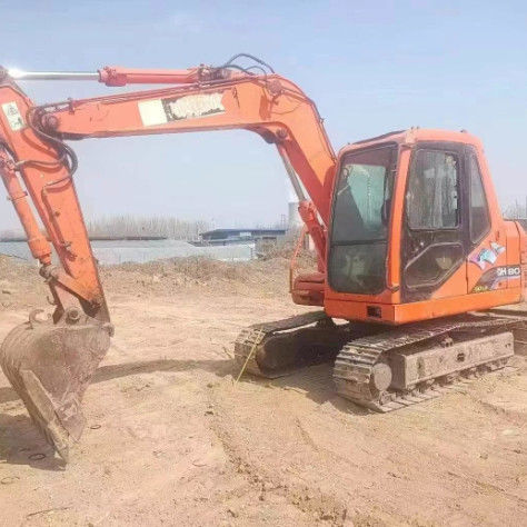 Excavadora mini Doosan DH80 usada de 8 toneladas de capacidad CE ISO para uso en el paisaje