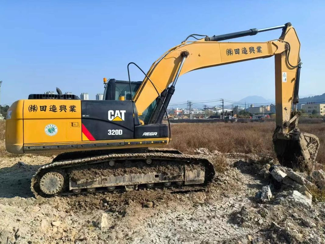 Excavadora  320D usada de 20 toneladas de capacidad Historial de servicio completo Certificado CE ISO