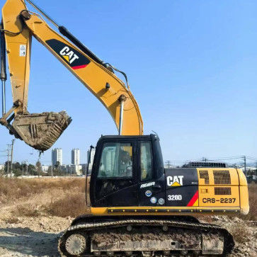 Excavadora  320D usada de 20 toneladas de capacidad Historial de servicio completo Certificado CE ISO