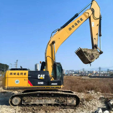 Excavadora  320D usada de 20 toneladas de capacidad Historial de servicio completo Certificado CE ISO
