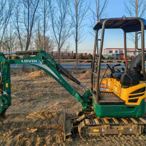 Calidad Usada Doosan DH220-9E Excavadora de 22 toneladas Servicio completo Historia Minería Construcción Movimiento de tierras
