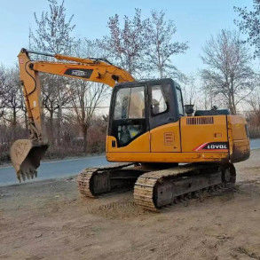 Excavadora Lovol FR150 15T usada Historia de servicio completo para minería de construcción