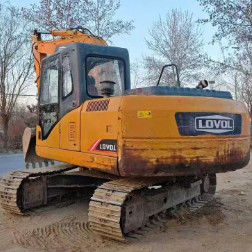 Excavadora Lovol FR150 15T usada Historia de servicio completo para minería de construcción