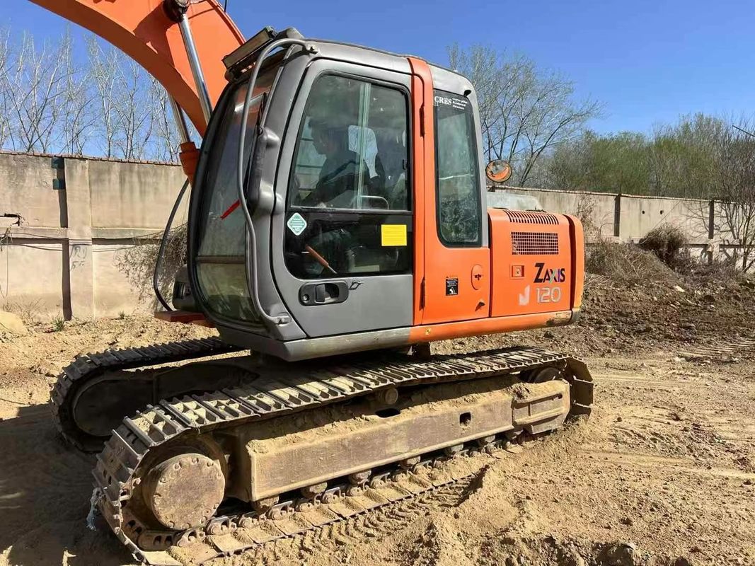 Usado Hitachi ZAXIS 120 Excavadora de 12 toneladas Capacidad de servicio completo Historia Construcción Minería
