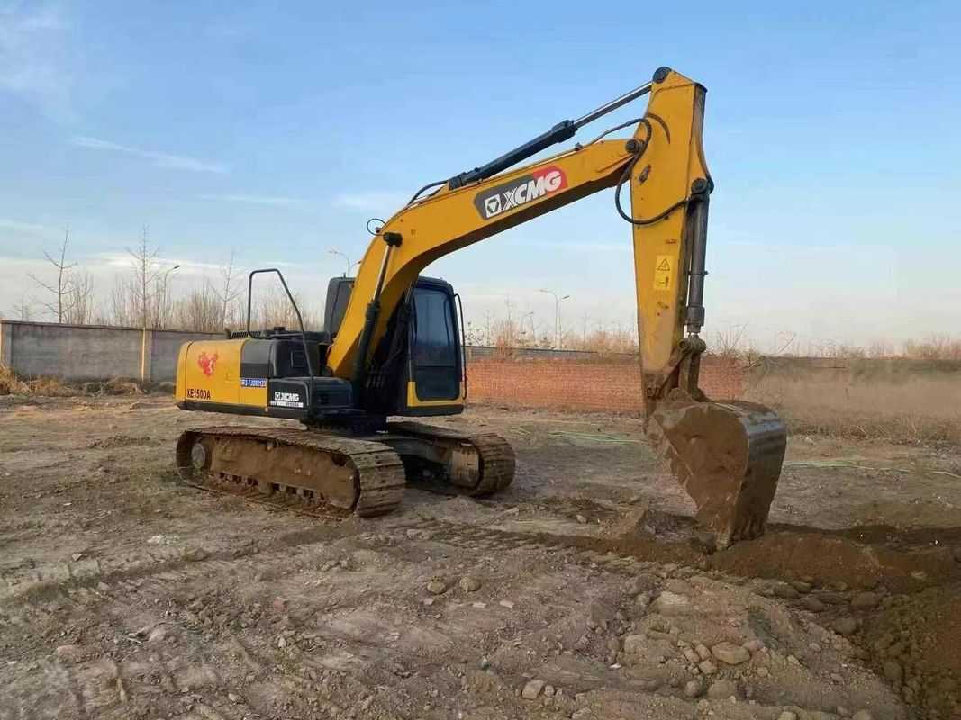Excavadora XCMG XE150DA usada de 15 toneladas Máquina de trabajo pesado para la construcción Minería Movimiento de tierra