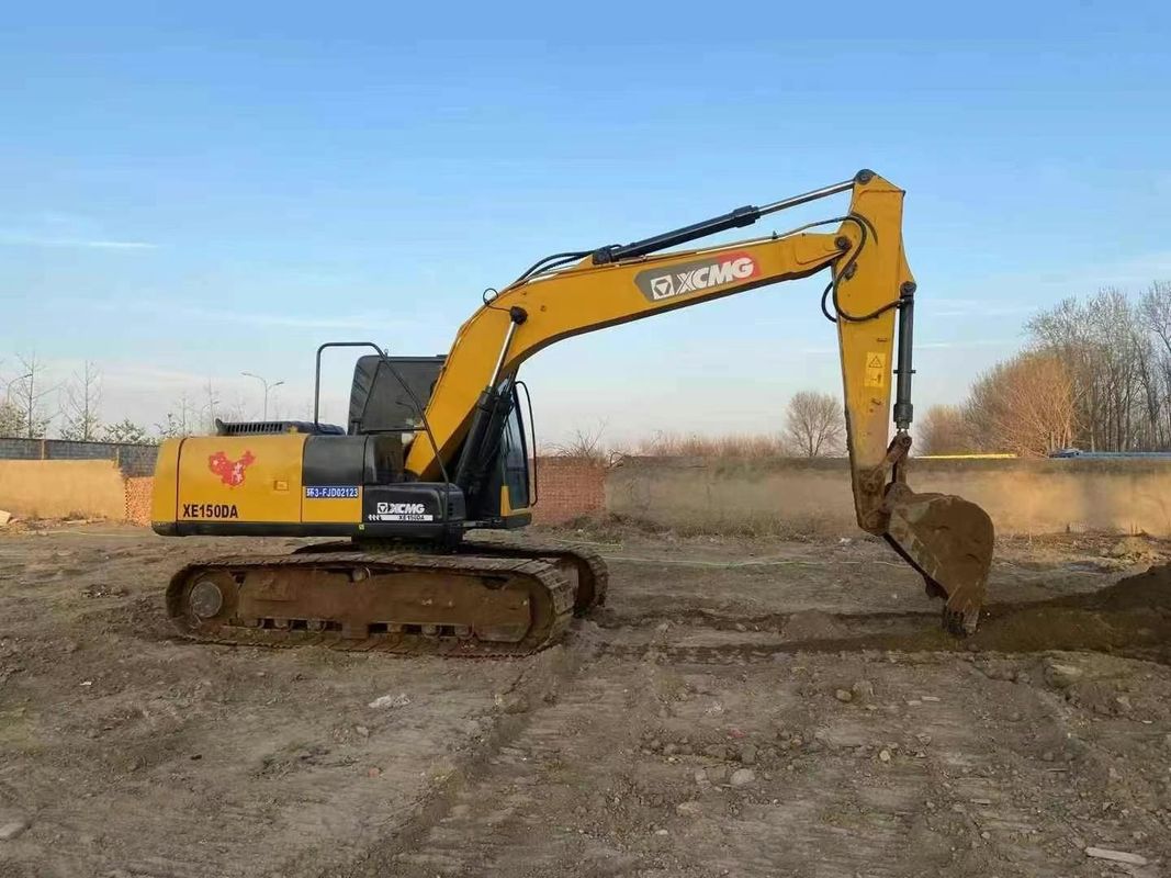Excavadora XCMG XE150DA usada de 15 toneladas Máquina de trabajo pesado para la construcción Minería Movimiento de tierra
