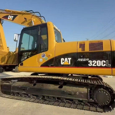Excavadora usada CAT 320C L 5-5km/h Velocidad de desplazamiento del motor 6-4L Rendimiento