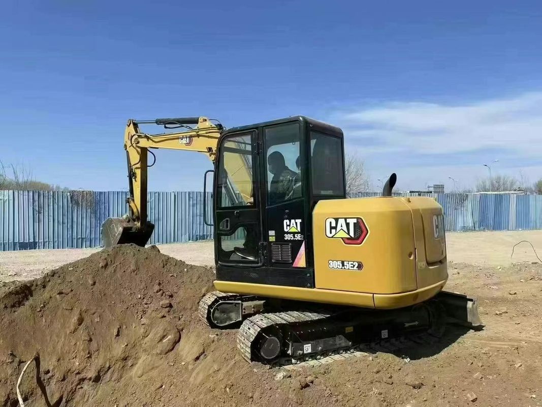 Excavadora mini CAT 305 de segunda mano Horas bajas Verificado 1 año de garantía Certificado CE confiable