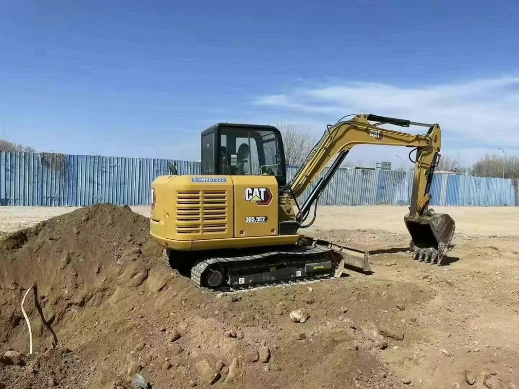 Excavadora mini CAT 305 de segunda mano Horas bajas Verificado 1 año de garantía Certificado CE confiable