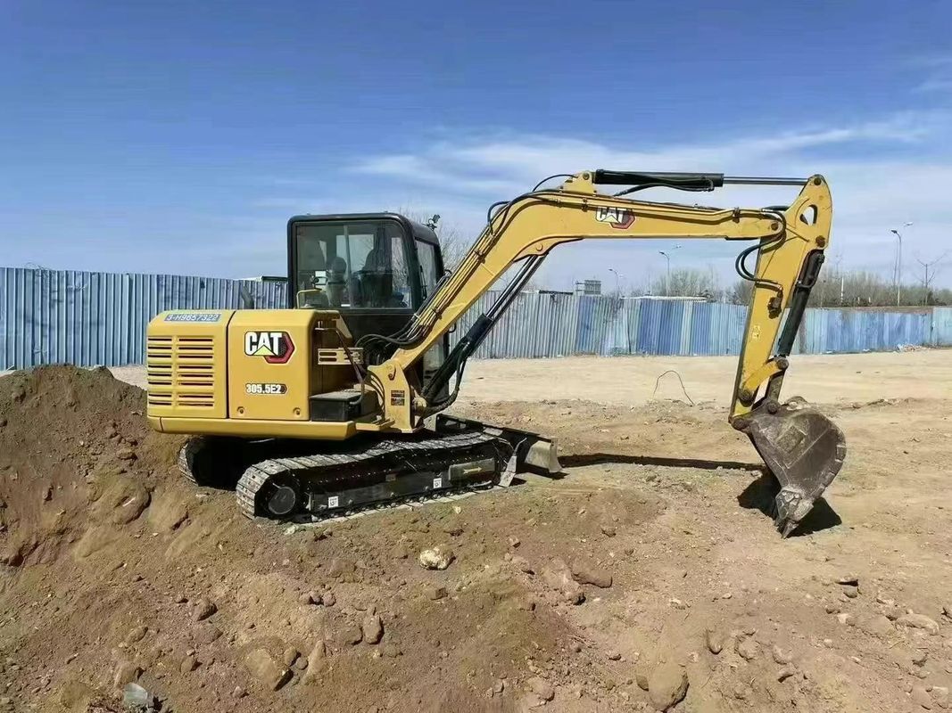 Excavadora mini CAT 305 de segunda mano Horas bajas Verificado 1 año de garantía Certificado CE confiable