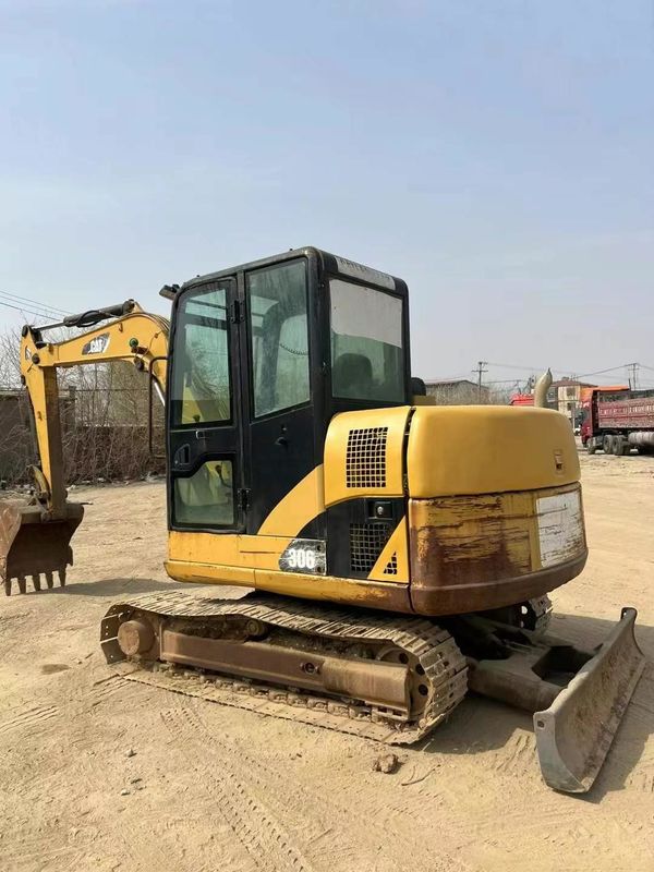 Listo para trabajar Excavadora usada 306D Bien mantenida Confiable en buen estado
