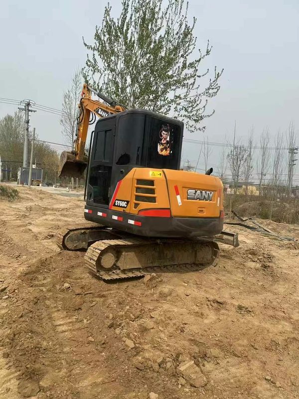 Excavadora Sany 60C usada en buen estado horas bajas Precio competitivo Envío rápido