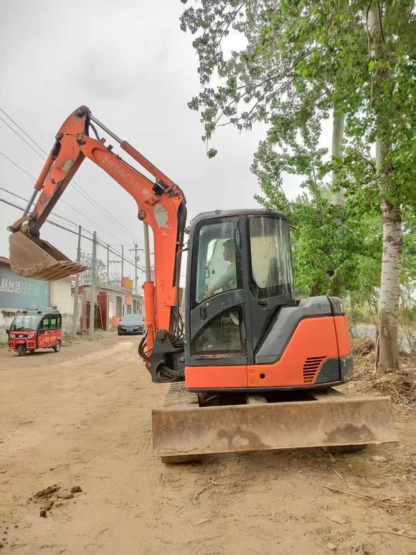 Usado Hitachi ZX75-US Excavadora 7.5 toneladas Mini Excavadora maquinaria de construcción en buenas condiciones