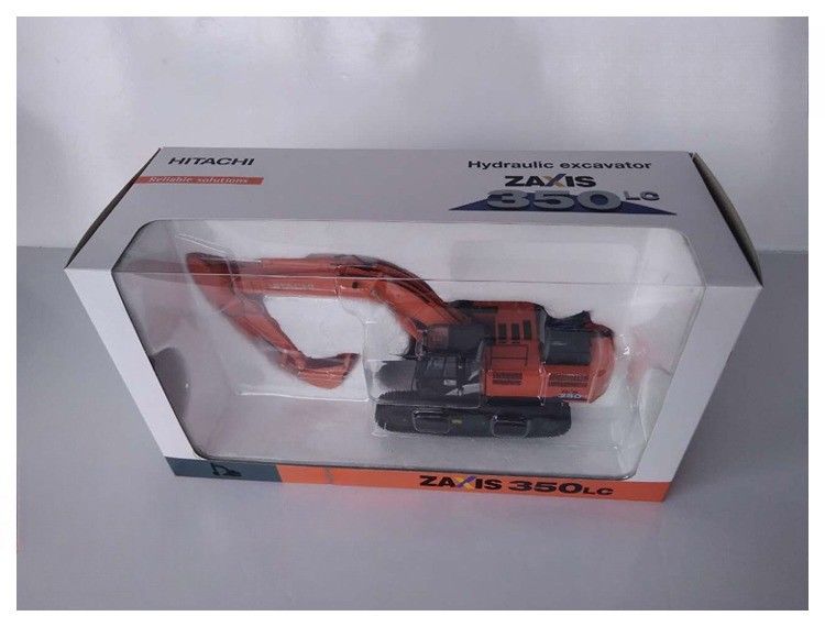 TMC 1/50 Hitachi ZAXIS350-6 Excavadora de aleación modelo ZX250-6 Vehículo de construcción de fundición por inyección coleccionable