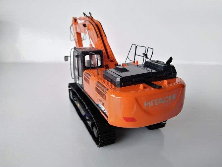 TMC 1/50 Hitachi ZAXIS350-6 Excavadora de aleación modelo ZX250-6 Vehículo de construcción de fundición por inyección coleccionable