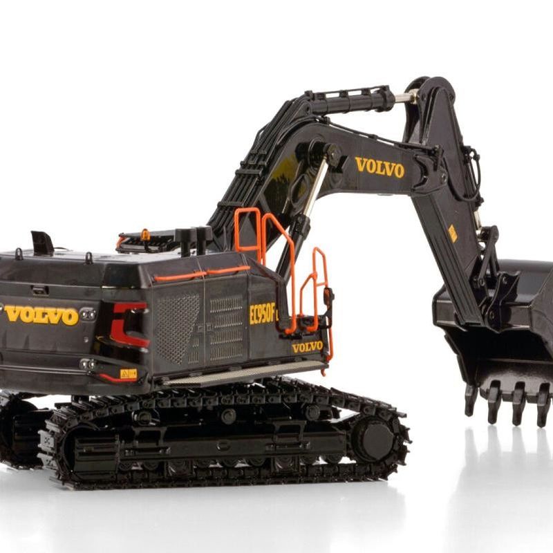 Volvo EC950F WSI 1/50 Excavadora de aleación modelo de fundición a presión Diamante negro Edición limitada de colección