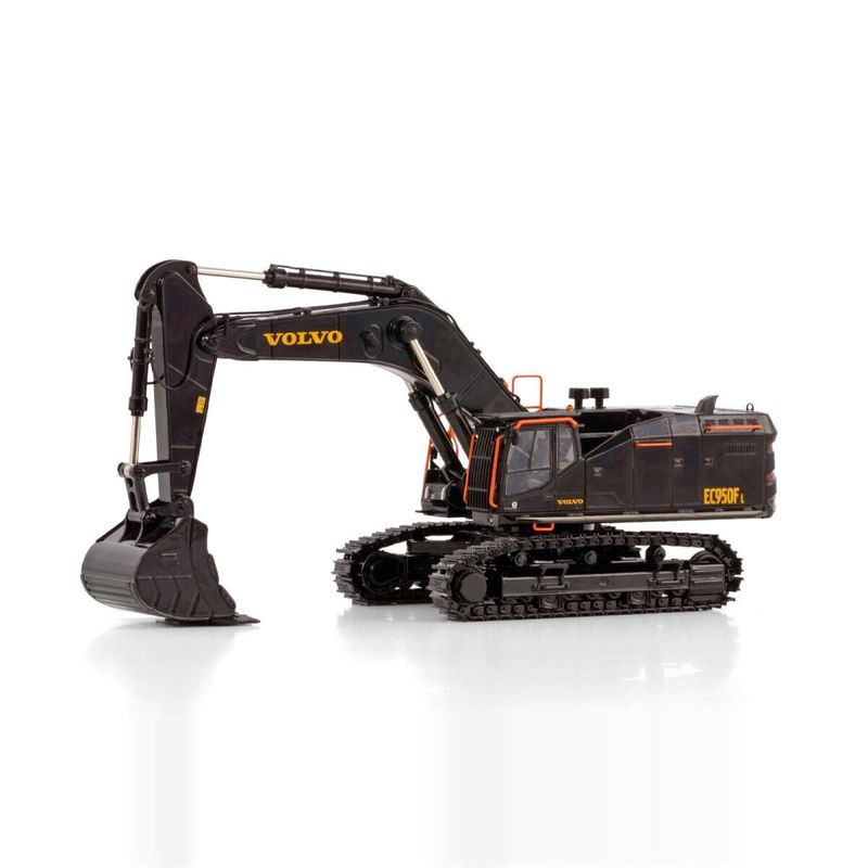 Volvo EC950F WSI 1/50 Excavadora de aleación modelo de fundición a presión Diamante negro Edición limitada de colección
