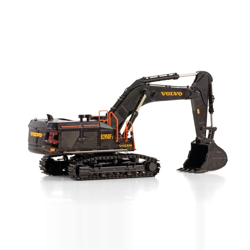 Volvo EC950F WSI 1/50 Excavadora de aleación modelo de fundición a presión Diamante negro Edición limitada de colección