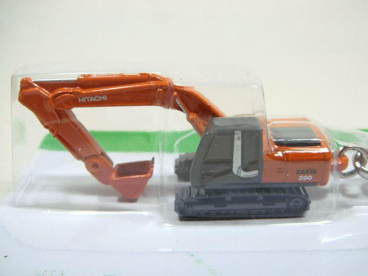 Auténtico llavero de excavadora de doble función Recolector regalo 2.8cm Diseño realista