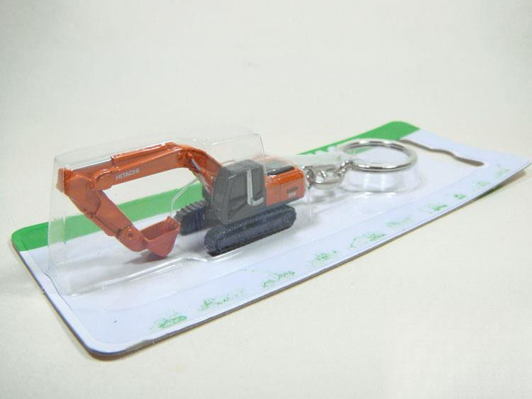 Auténtico llavero de excavadora de doble función Recolector regalo 2.8cm Diseño realista