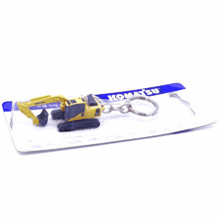 Auténtico llavero de excavadora de doble función Recolector regalo 2.8cm Diseño realista