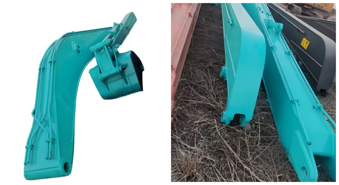 Accesorio de brazo de alcance largo para excavadora Kobelco SK200-8 de 16 m personalizado con cuchara