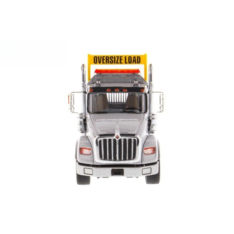 DM International HX620 Modelo de Camión Americano de Plataforma Tri-Axle Escala 1/50 Coleccionable Diecast 71011