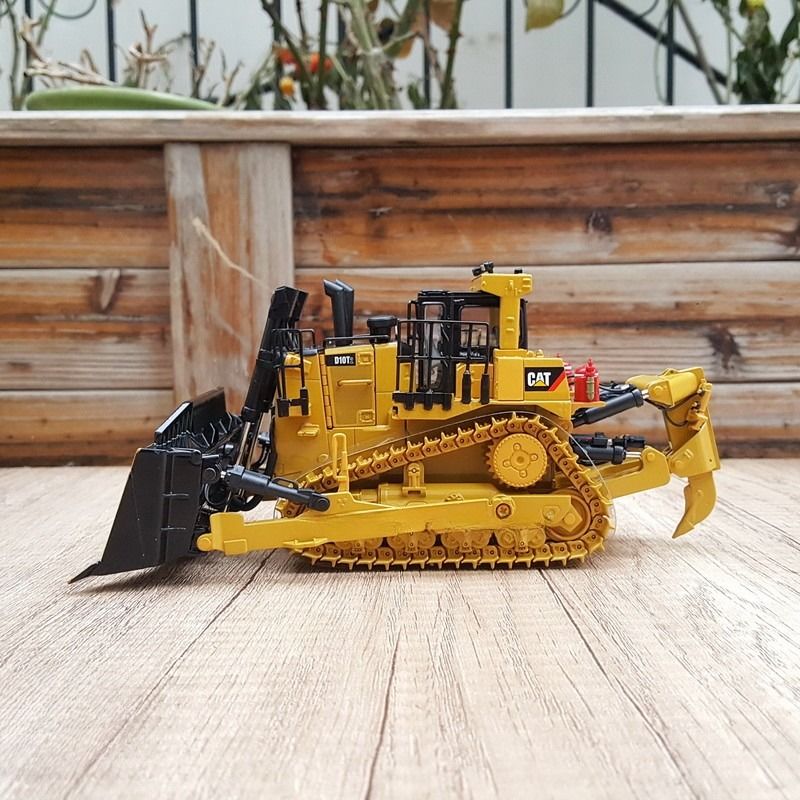 DM 1/50 D10T2 Bulldozer tipo pista modelo moldeado para construcción vehículo de colección 85532C