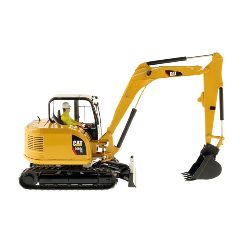 Modelo de excavadora hidráulica Diecast Masters con herramientas vehículo de construcción de aleación 1/32 escala 85239C