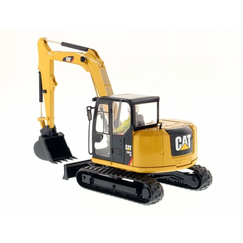 Modelo de excavadora hidráulica Diecast Masters con herramientas vehículo de construcción de aleación 1/32 escala 85239C