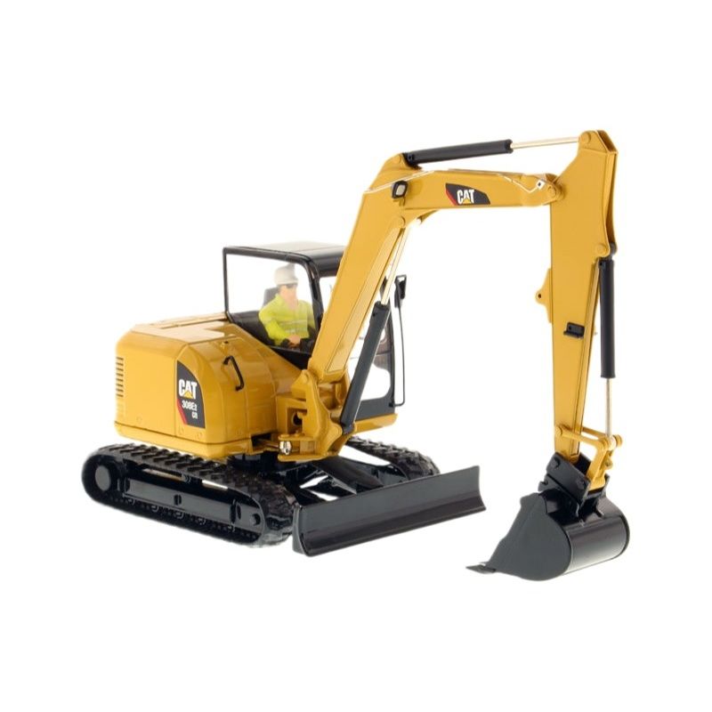 Modelo de excavadora hidráulica Diecast Masters con herramientas vehículo de construcción de aleación 1/32 escala 85239C
