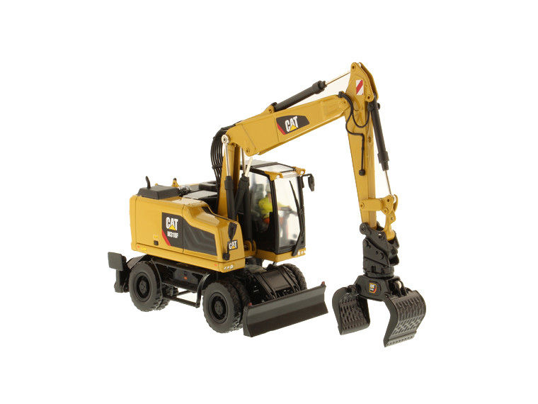 Excavadora con ruedas modelo 1:50 de escala de construcción vehículo 85508