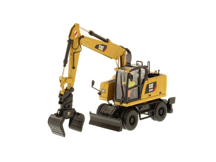 Excavadora con ruedas modelo 1:50 de escala de construcción vehículo 85508