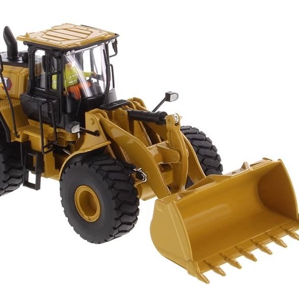 DM Nuevo cargador de ruedas a escala 1/50 Lapa de aleación moldeada modelo 85686 Vehículo de construcción