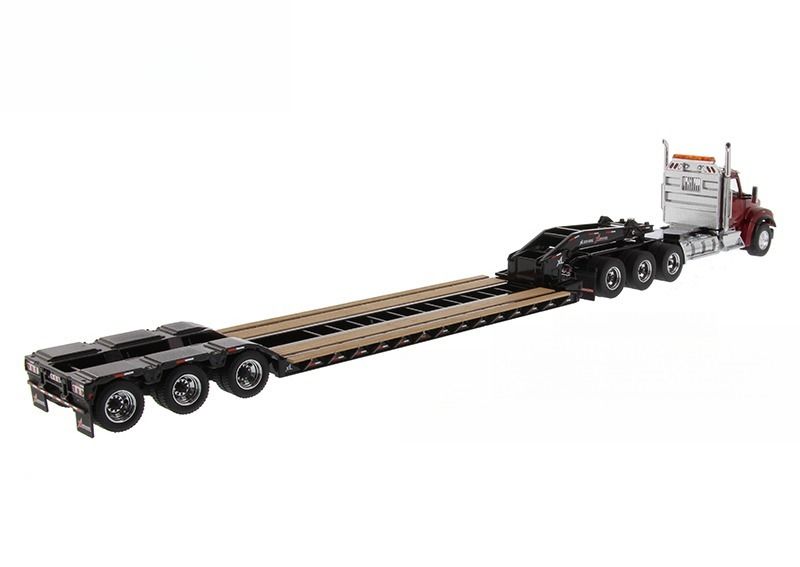 Kenworth T880S American Kenworth Grúa de Remolque Automatizada 1/50 Modelo de Transporte DM71061 con Refuerzo