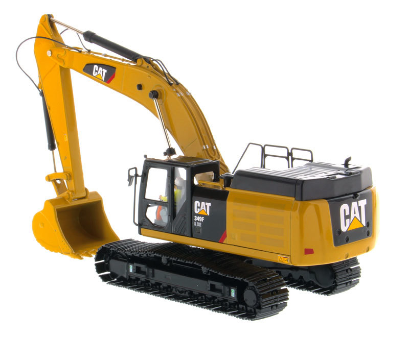 Excavadora hidráulica de trabajo pesado 349FL XE a escala 1:50 Vehículo de ingeniería modelo 85943
