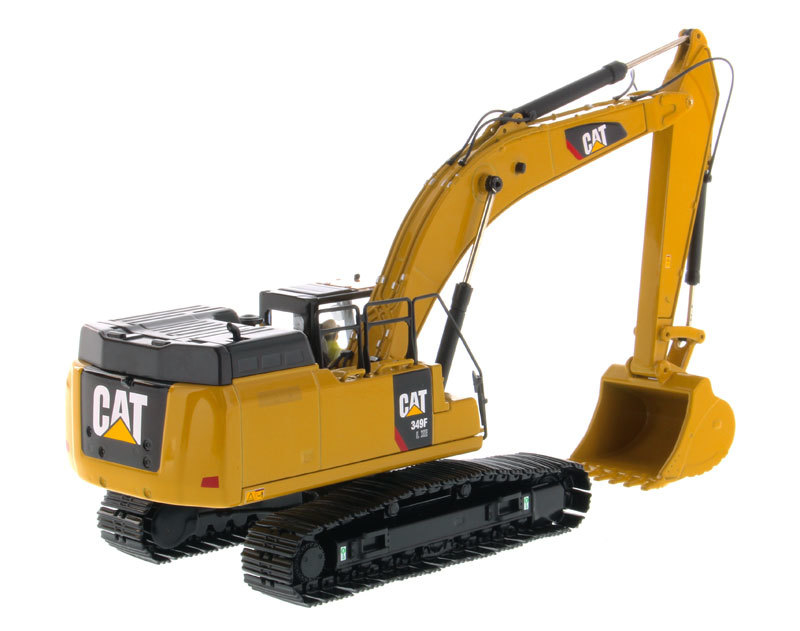 Excavadora hidráulica de trabajo pesado 349FL XE a escala 1:50 Vehículo de ingeniería modelo 85943